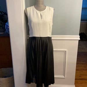 j. Crew vegan leather dress.
